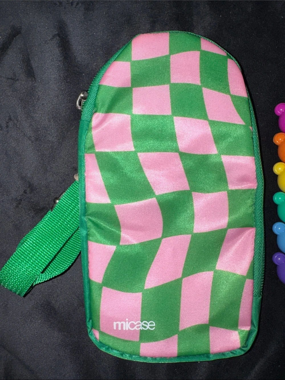 Stacking Crayons Phone Sling Bag Fruit Theme Paper Clips Kawaii Bubble Tea Plush